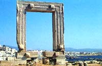 Portara in Naxos-greece travel